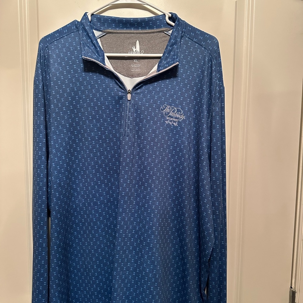 Johnnie O mens quarter zip pullover XL.